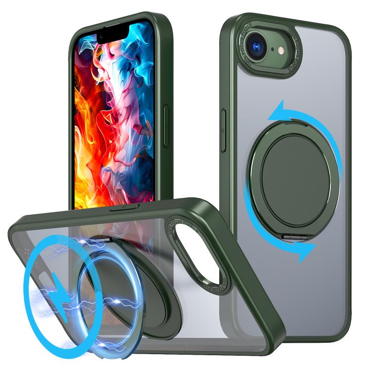 360-degree Rotating MagSafe Magnetic Holder Phone Case