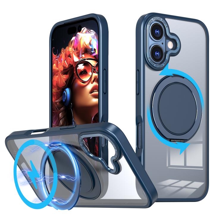 360-degree Rotating MagSafe Magnetic Holder Phone Case