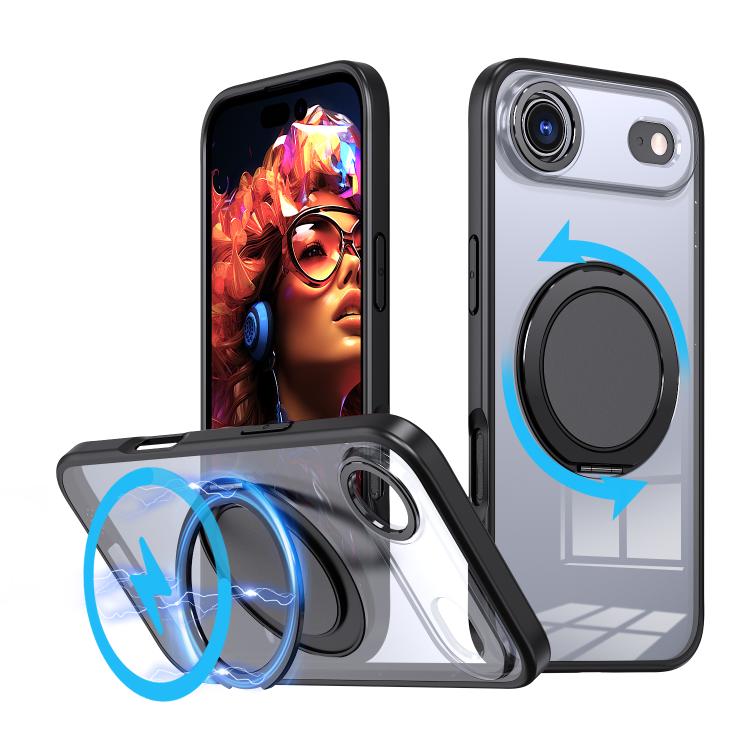 360-degree Rotating MagSafe Magnetic Holder Phone Case