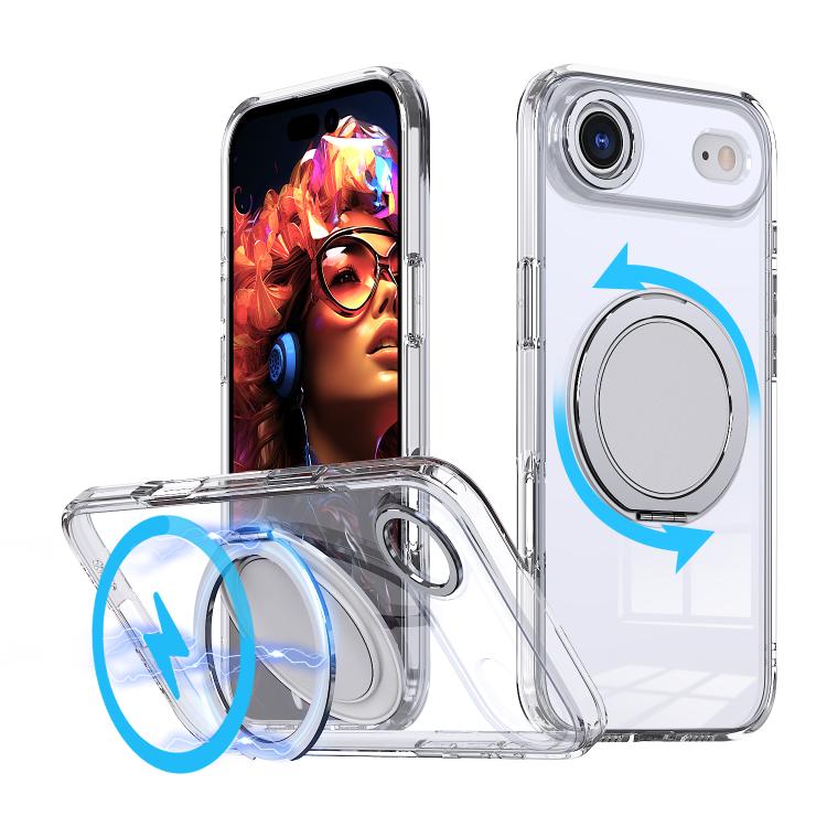 360-degree Rotating MagSafe Magnetic Holder Phone Case