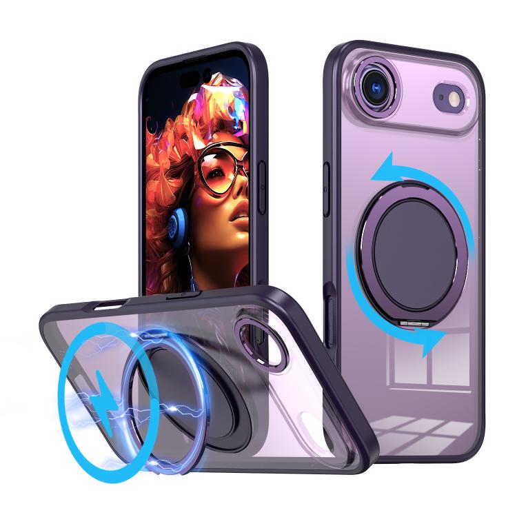 360-degree Rotating MagSafe Magnetic Holder Phone Case