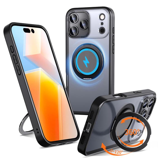 360-degree Rotating MagSafe Magnetic Holder Phone Case