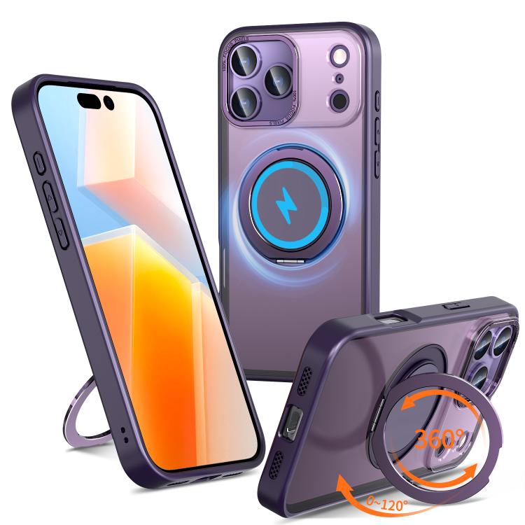360-degree Rotating MagSafe Magnetic Holder Phone Case