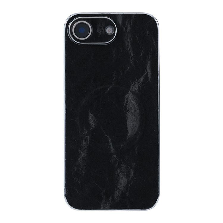 Electroplating PC Snow Bark Texture MagSafe Phone Case