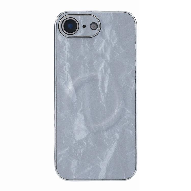 Electroplating PC Snow Bark Texture MagSafe Phone Case