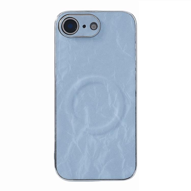 Electroplating PC Snow Bark Texture MagSafe Phone Case