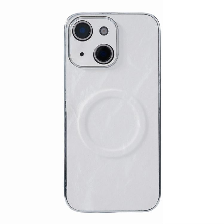 Electroplating PC Snow Bark Texture MagSafe Phone Case, For iPhone 14 Pro Max, For iPhone 13 Pro Max, For iPhone 13 Pro, For iPhone 13