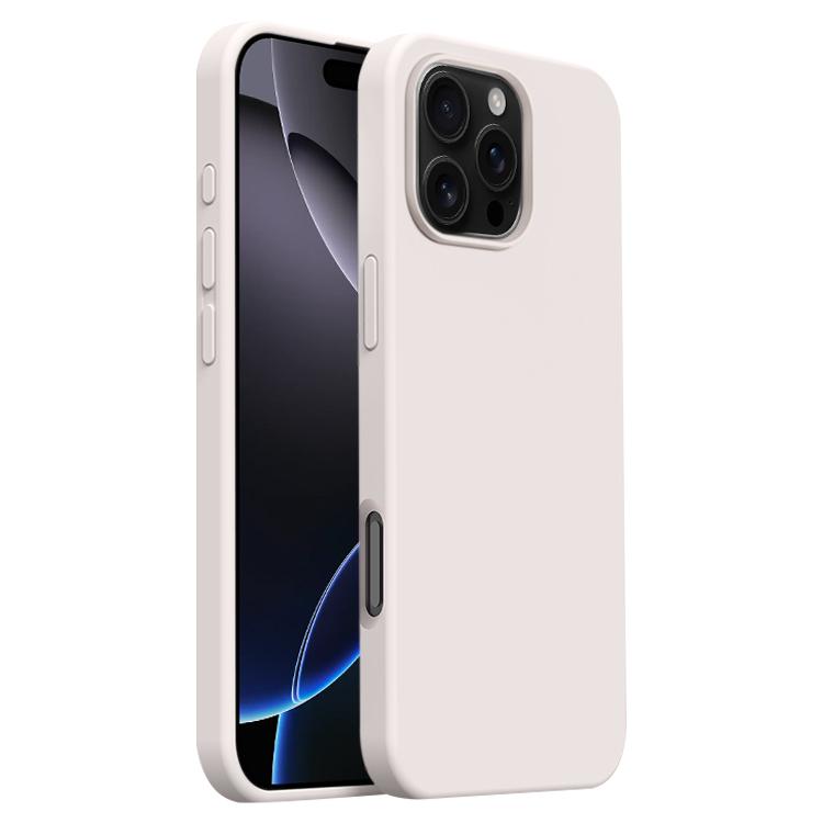 Burom Cloud Sensing Ultra-thin Liquid Silicone Full Coverage Phone Case, For iPhone 16 Pro