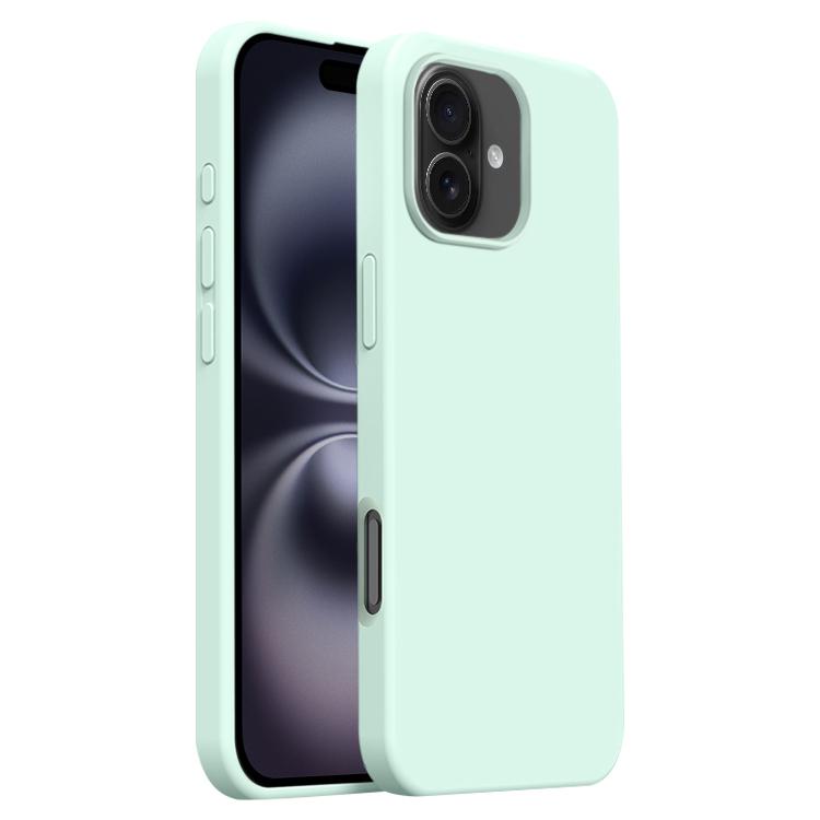 Burom Cloud Sensing Ultra-thin Liquid Silicone Full Coverage Phone Case, For iPhone 16 Plus