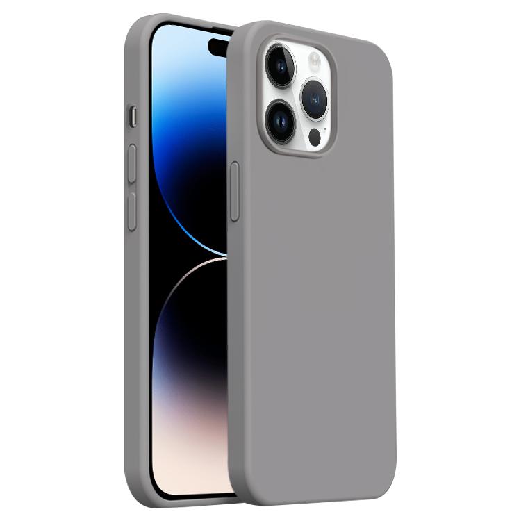 Burom Cloud Sensing Ultra-thin Liquid Silicone Full Coverage Phone Case, For iPhone 14 Pro Max