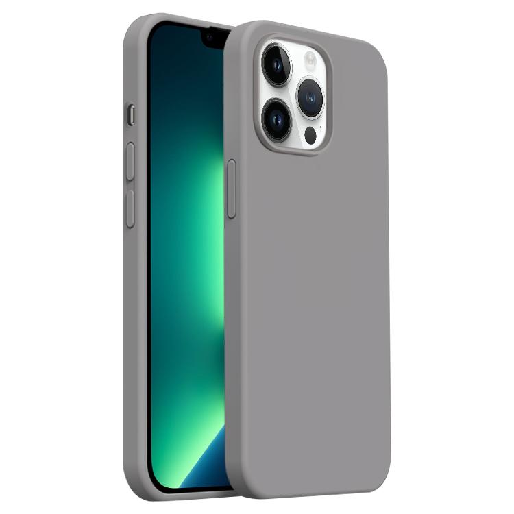 Burom Cloud Sensing Ultra-thin Liquid Silicone Full Coverage Phone Case, For iPhone 13 Pro Max