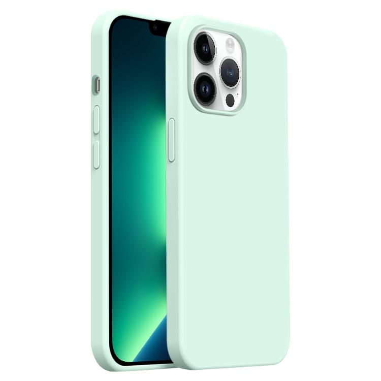Burom Cloud Sensing Ultra-thin Liquid Silicone Full Coverage Phone Case, For iPhone 13 Pro Max