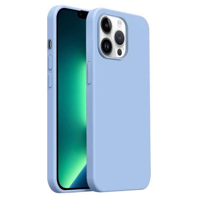 Burom Cloud Sensing Ultra-thin Liquid Silicone Full Coverage Phone Case, For iPhone 13 Pro Max