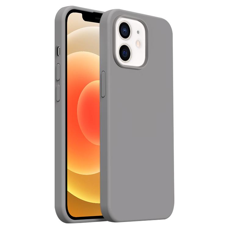 Burom Cloud Sensing Ultra-thin Liquid Silicone Full Coverage Phone Case, For iPhone 12