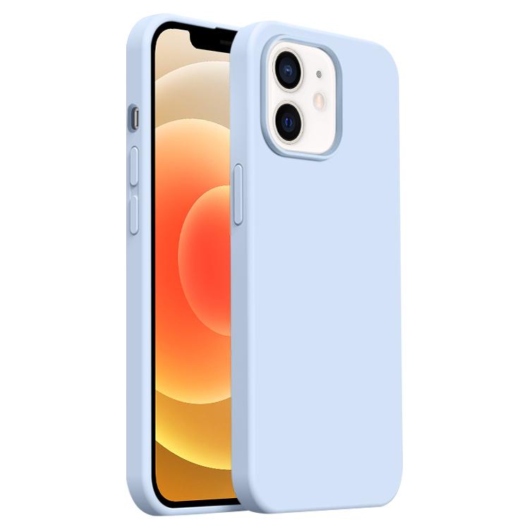 Burom Cloud Sensing Ultra-thin Liquid Silicone Full Coverage Phone Case, For iPhone 12