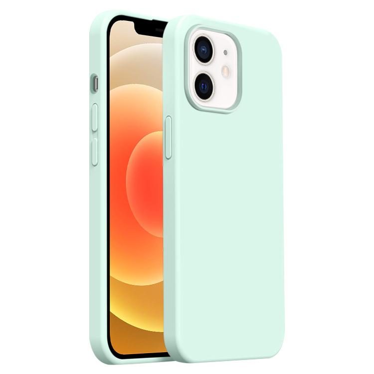 Burom Cloud Sensing Ultra-thin Liquid Silicone Full Coverage Phone Case, For iPhone 12