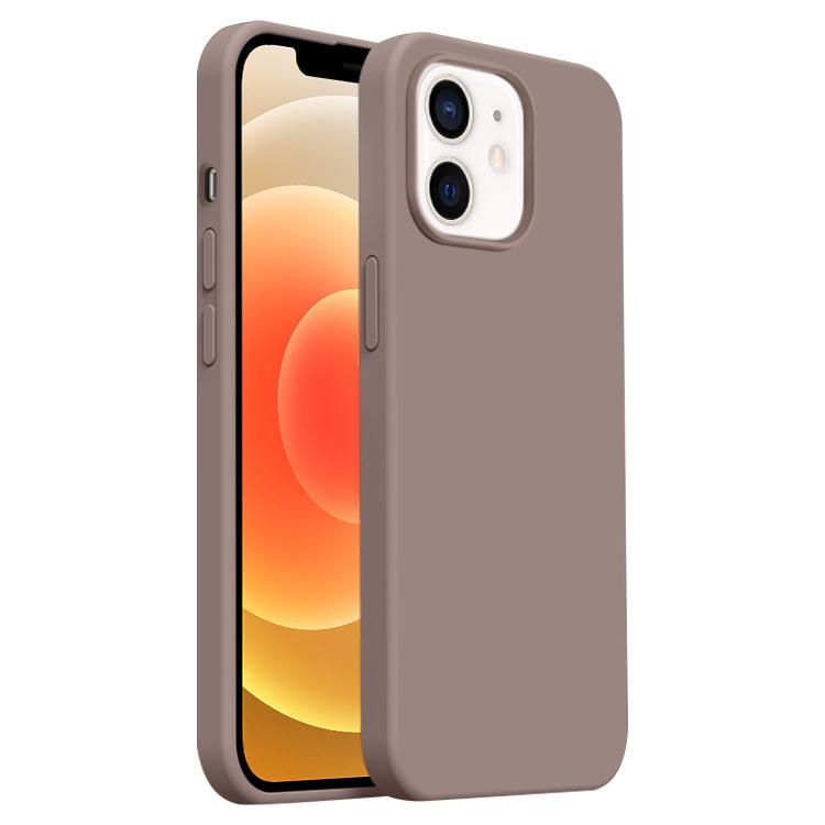 Burom Cloud Sensing Ultra-thin Liquid Silicone Full Coverage Phone Case, For iPhone 12