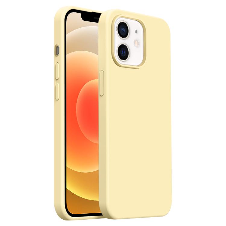 Burom Cloud Sensing Ultra-thin Liquid Silicone Full Coverage Phone Case, For iPhone 12