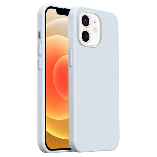 Burom Cloud Sensing Ultra-thin Liquid Silicone Full Coverage Phone Case, For iPhone 12