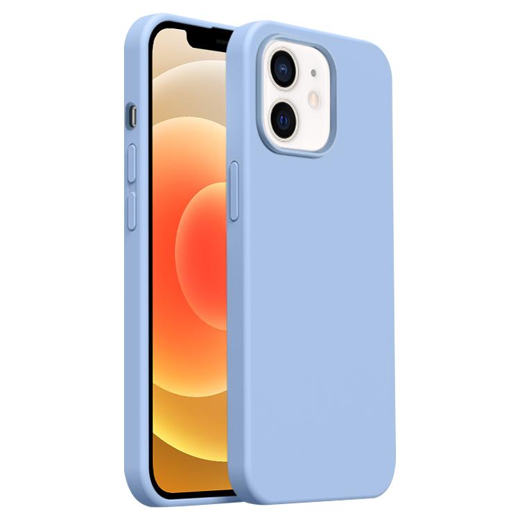 Burom Cloud Sensing Ultra-thin Liquid Silicone Full Coverage Phone Case, For iPhone 12