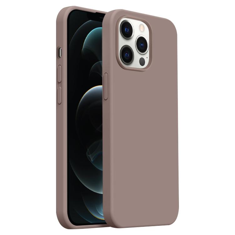 Burom Cloud Sensing Ultra-thin Liquid Silicone Full Coverage Phone Case, For iPhone 12 Pro Max