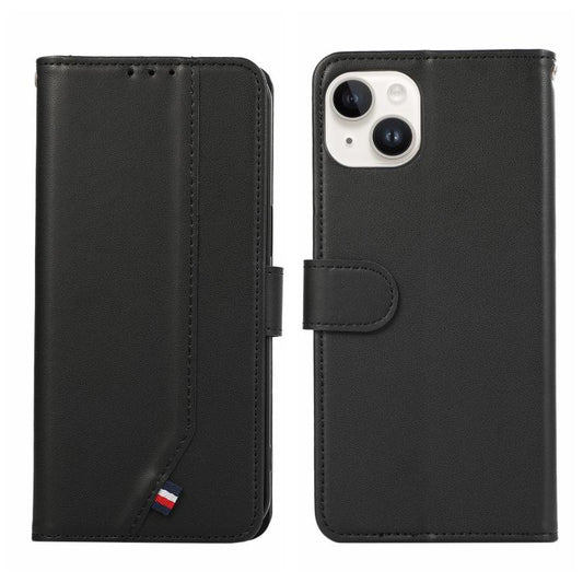 ABEEL Delicate Texture Splicing RFID Leather Phone Case, For iPhone 14 Plus, For iPhone 14, For iPhone 14 Pro, For iPhone 14 Pro Max