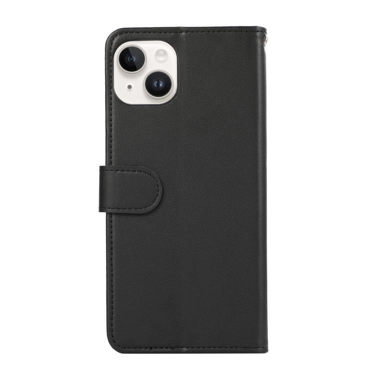 ABEEL Delicate Texture Splicing RFID Leather Phone Case, For iPhone 14 Plus, For iPhone 14, For iPhone 14 Pro, For iPhone 14 Pro Max
