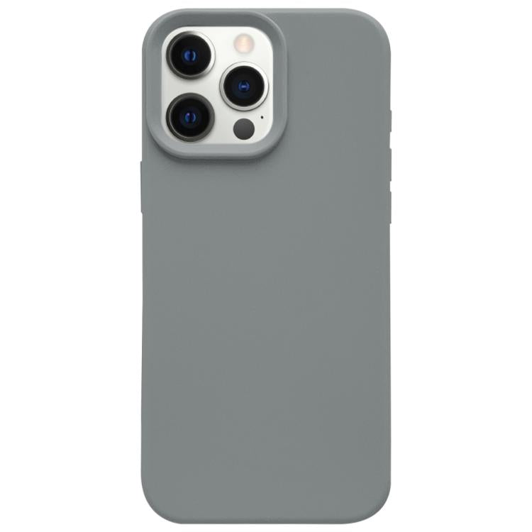 Dopamine Simple Imitation Liquid Silicone Phone Case, For iPhone 12, For iPhone 12 Pro Max