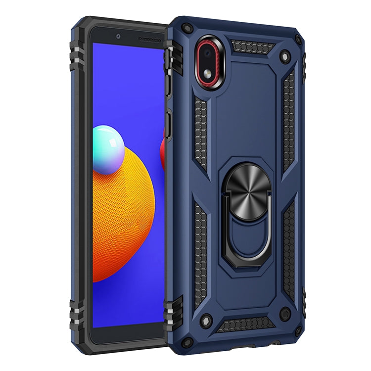 Shockproof TPU + PC Protective Case with 360 Degree Rotating Holder, For Samsung Galaxy A01 Core, For Samsung Galaxy M01 Core, For Motorola Moto G8 Power Lite, For LG Q61