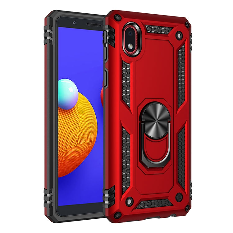 Shockproof TPU + PC Protective Case with 360 Degree Rotating Holder, For Samsung Galaxy A01 Core, For Samsung Galaxy M01 Core, For Motorola Moto G8 Power Lite, For LG Q61