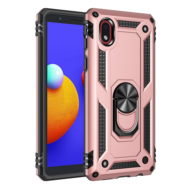Shockproof TPU + PC Protective Case with 360 Degree Rotating Holder, For Samsung Galaxy A01 Core, For Samsung Galaxy M01 Core, For Motorola Moto G8 Power Lite, For LG Q61
