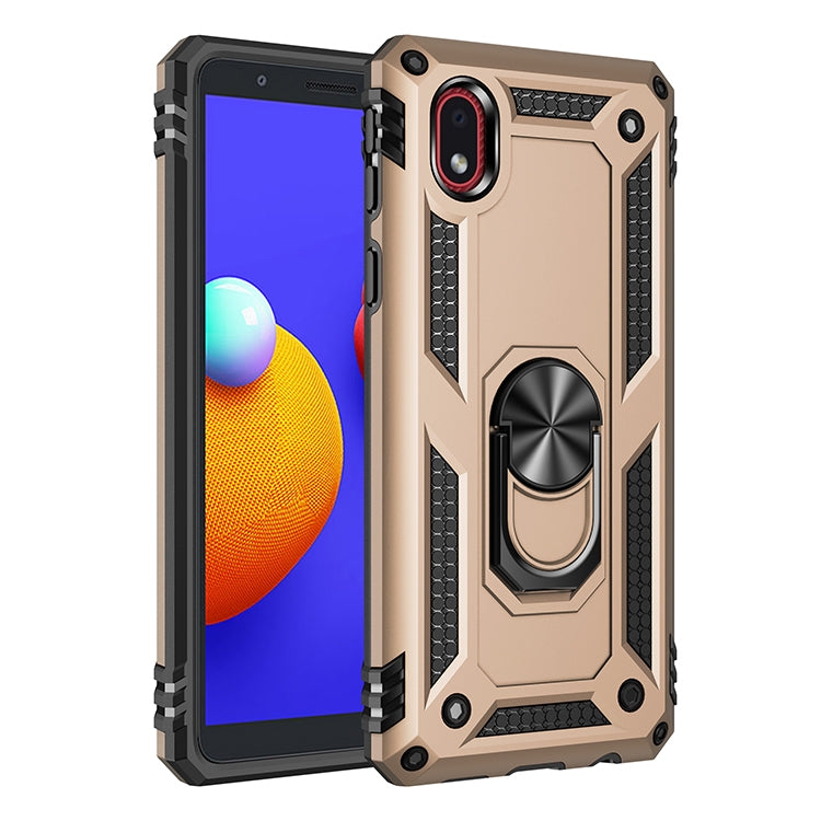 Shockproof TPU + PC Protective Case with 360 Degree Rotating Holder, For Samsung Galaxy A01 Core, For Samsung Galaxy M01 Core, For Motorola Moto G8 Power Lite, For LG Q61