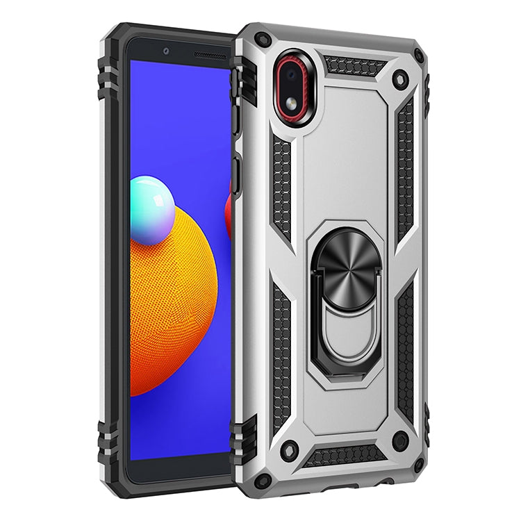 Shockproof TPU + PC Protective Case with 360 Degree Rotating Holder, For Samsung Galaxy A01 Core, For Samsung Galaxy M01 Core, For Motorola Moto G8 Power Lite, For LG Q61
