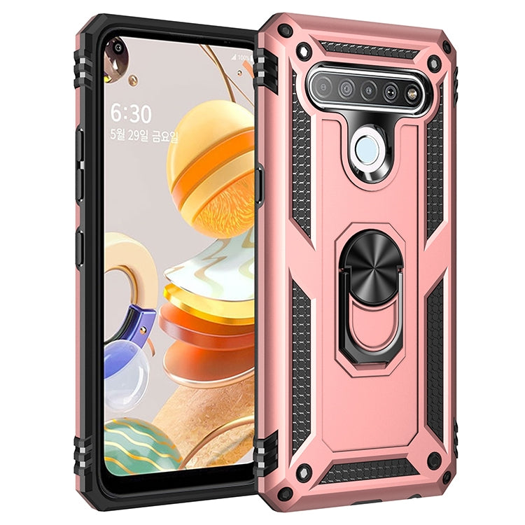 Shockproof TPU + PC Protective Case with 360 Degree Rotating Holder, For Samsung Galaxy A01 Core, For Samsung Galaxy M01 Core, For Motorola Moto G8 Power Lite, For LG Q61