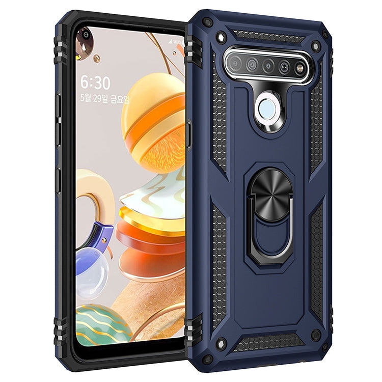 Shockproof TPU + PC Protective Case with 360 Degree Rotating Holder, For Samsung Galaxy A01 Core, For Samsung Galaxy M01 Core, For Motorola Moto G8 Power Lite, For LG Q61