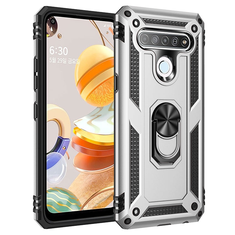 Shockproof TPU + PC Protective Case with 360 Degree Rotating Holder, For Samsung Galaxy A01 Core, For Samsung Galaxy M01 Core, For Motorola Moto G8 Power Lite, For LG Q61