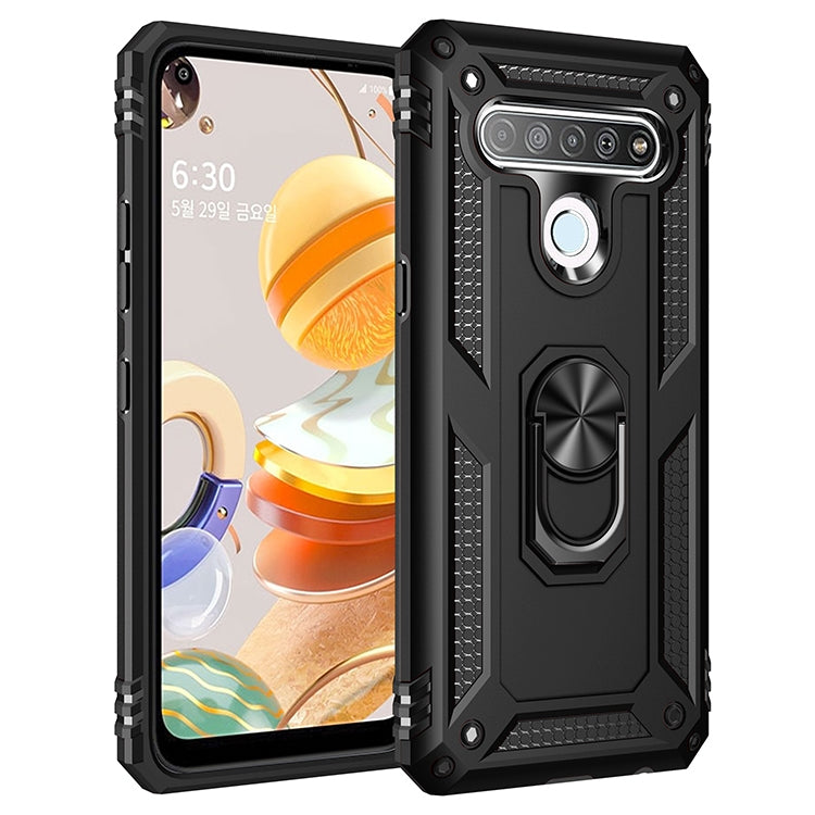 Shockproof TPU + PC Protective Case with 360 Degree Rotating Holder, For Samsung Galaxy A01 Core, For Samsung Galaxy M01 Core, For Motorola Moto G8 Power Lite, For LG Q61