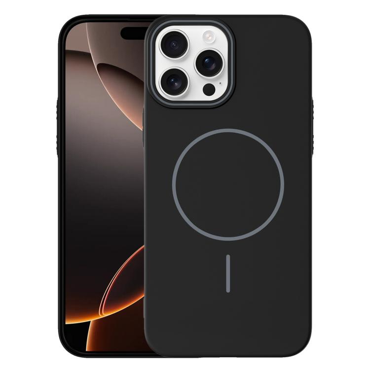 Thin Circle PC Injection MagSafe Phone Case, For iPhone 16e, For iPhone 16 Pro Max, For iPhone 16 Pro