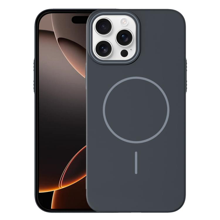 Thin Circle PC Injection MagSafe Phone Case, For iPhone 16e, For iPhone 16 Pro Max, For iPhone 16 Pro