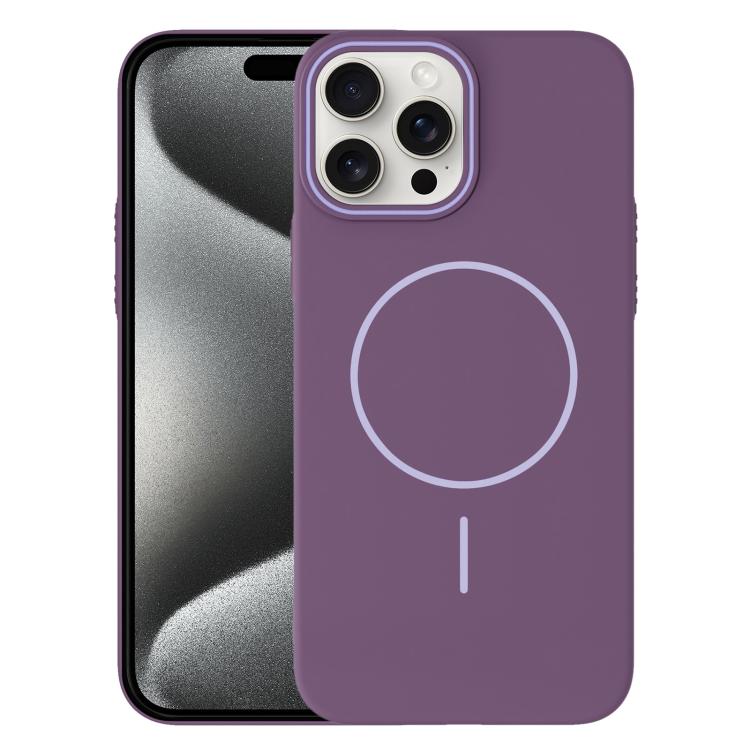 Thin Circle PC Injection MagSafe Phone Case, For iPhone 16 Plus, For iPhone 16, For iPhone 15 Pro Max