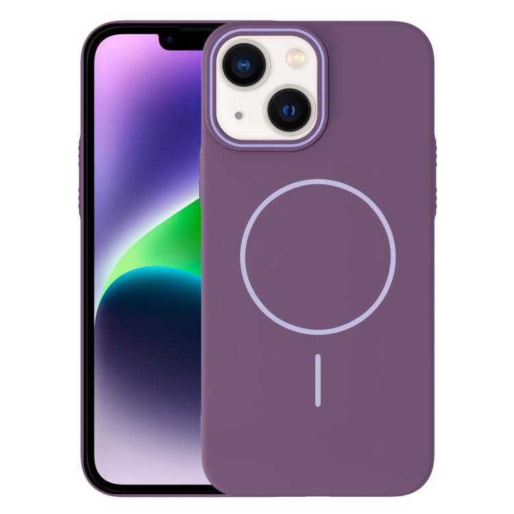 Thin Circle PC Injection MagSafe Phone Case, For iPhone 14 Plus, For iPhone 14, For iPhone 14 Pro