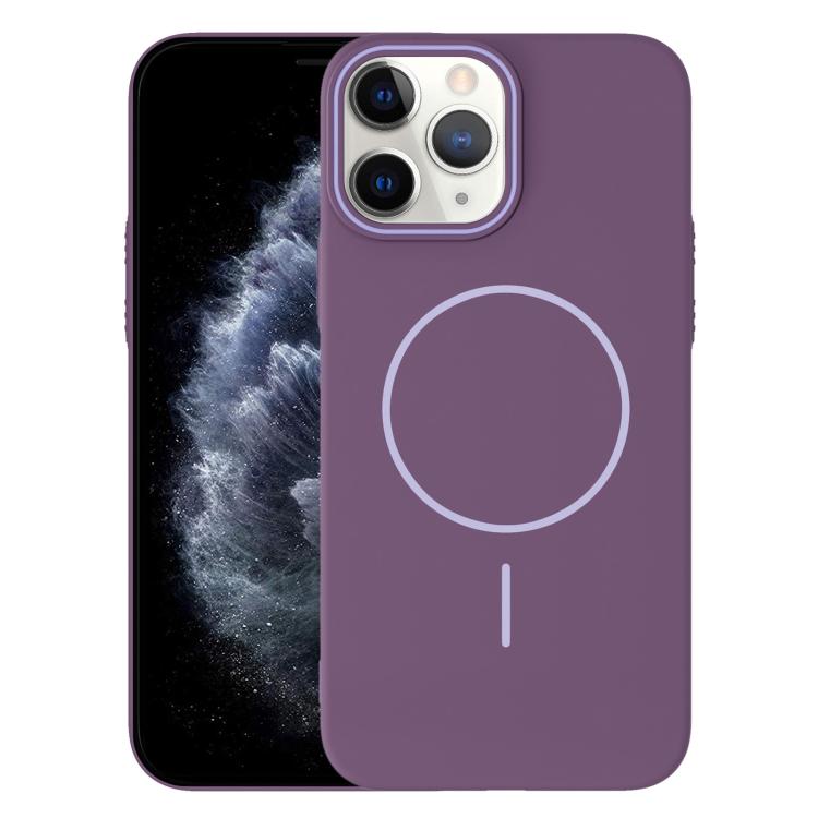 Thin Circle PC Injection MagSafe Phone Case, For iPhone 12 Pro, For iPhone 11 Pro Max, For iPhone 11
