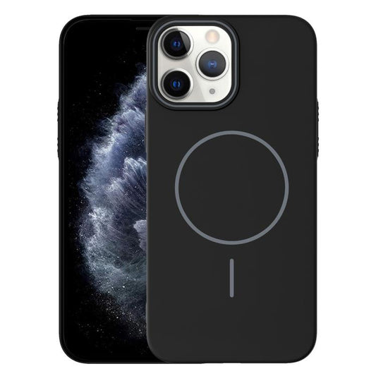 Thin Circle PC Injection MagSafe Phone Case, For iPhone 11 Pro