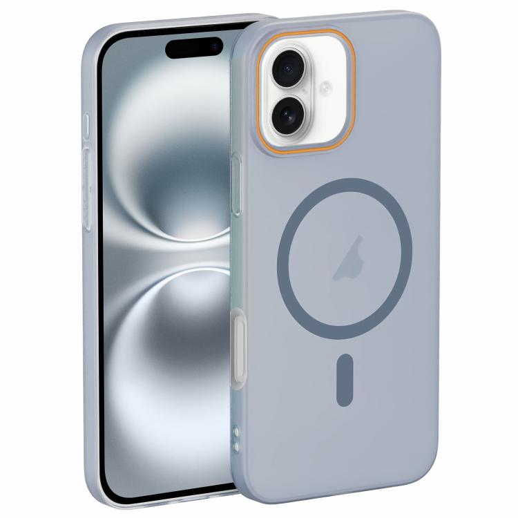 Translucent Frosted Skin PC MagSafe Phone Case, For iPhone 16, For iPhone 15 Pro Max, For iPhone 15 Pro, For iPhone 15 Plus