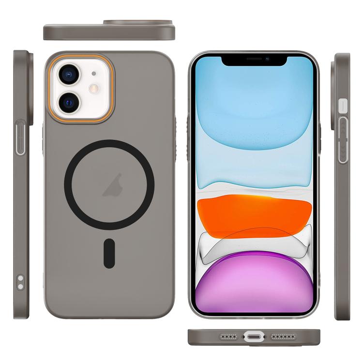 Translucent Frosted Skin PC MagSafe Phone Case, For iPhone 11, For iPhone 11 Pro