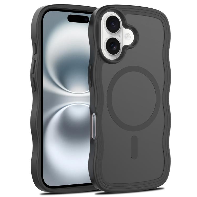 Skin Feel Wave Texture MagSafe Phone Case