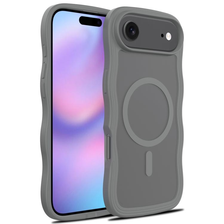 Skin Feel Wave Texture MagSafe Phone Case