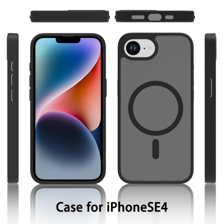 Skin Feel TPU Hybrid PC MagSafe Phone Case, For iPhone 16e, For iPhone 16 Pro Max, For iPhone 16 Pro, For iPhone 16 Plus, For iPhone 16, For iPhone 13 / 14