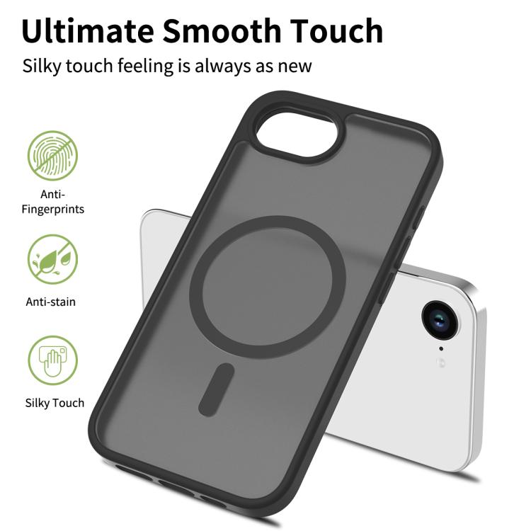 Skin Feel TPU Hybrid PC MagSafe Phone Case, For iPhone 16e, For iPhone 16 Pro Max, For iPhone 16 Pro, For iPhone 16 Plus, For iPhone 16, For iPhone 13 / 14
