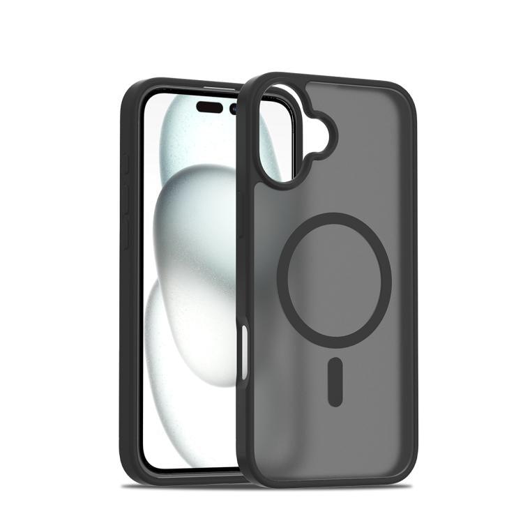 Skin Feel TPU Hybrid PC MagSafe Phone Case, For iPhone 16e, For iPhone 16 Pro Max, For iPhone 16 Pro, For iPhone 16 Plus, For iPhone 16, For iPhone 13 / 14